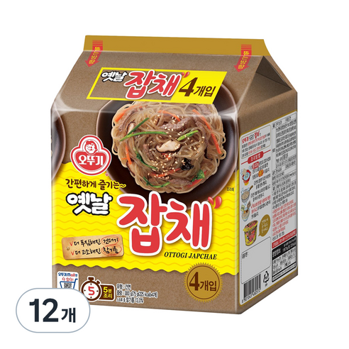 오뚜기옛날 잡채 75g, 12개