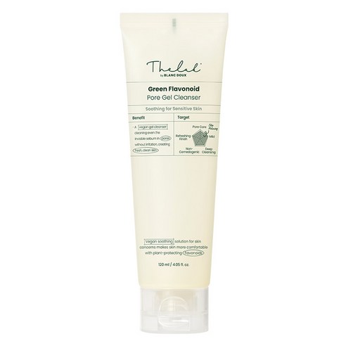 더랩바이블랑두 그린플라보노이드 포어 젤 클렌저, 120ml, 1개