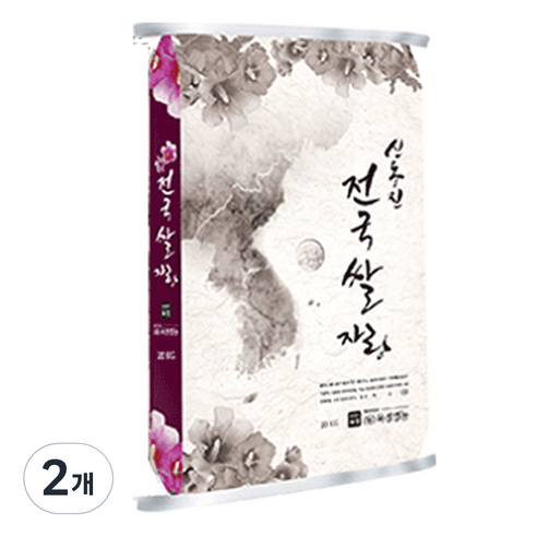 전국쌀자랑 신동진 백미, 10kg, 2개