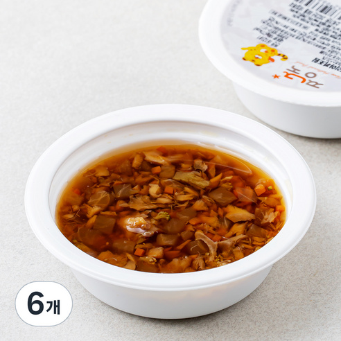 짱죽 반찬 명태데리야끼조림, 100g, 6개, 명태데리야끼