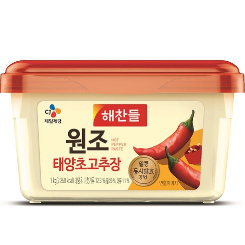 해찬들 원조 태양초 고추장, 1kg, 1개
