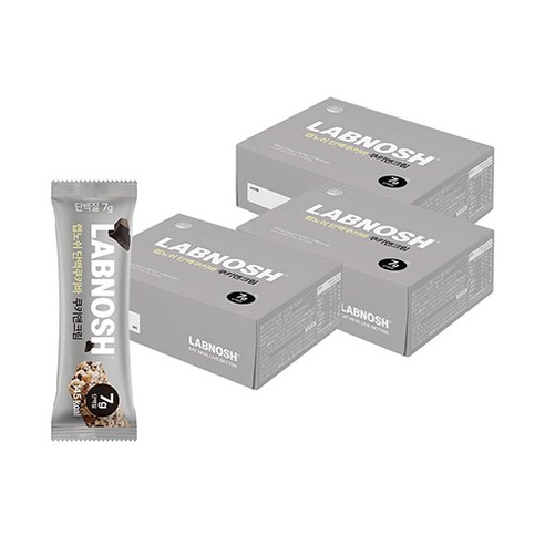 랩노쉬 단백쿠키바, 쿠키앤크림, 35g, 36개