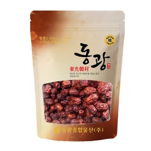 건강과 달콤함을 한 번에, 국내산 경산 대추!