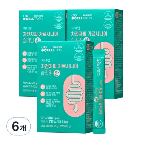 이너랩 차전자피 슬리밍 환 가르시니아, 110g, 2개