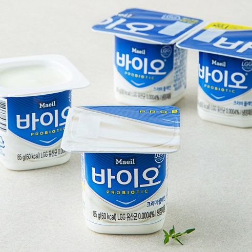 매일바이오 크리미 플레인, 85g, 4개입, 1개