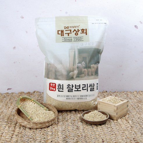 대구상회 국산 찰보리쌀, 2kg, 1개