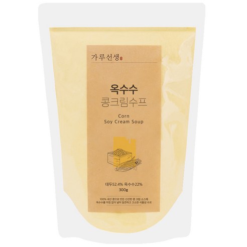 가루선생 옥수수 콩 크림 분말수프, 500g, 1개