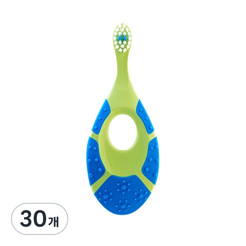 조르단 스텝1단계 영유아칫솔, 랜덤발송, 1개입, 30개