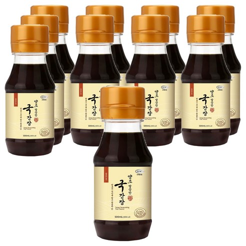 신앙촌 양조 깔끔한 국간장, 120ml, 10개