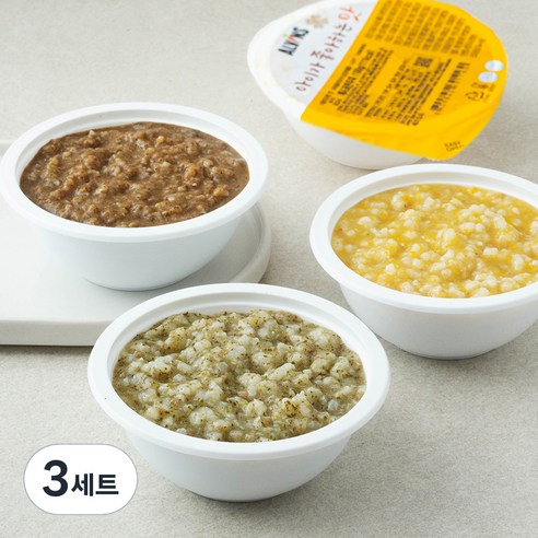 엘빈즈 클래식 이유식 중기2(만7~10개월) 한우 세트, 720g, 3세트