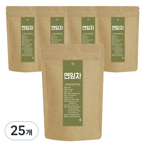 연잎차, 1g, 10개입, 25개