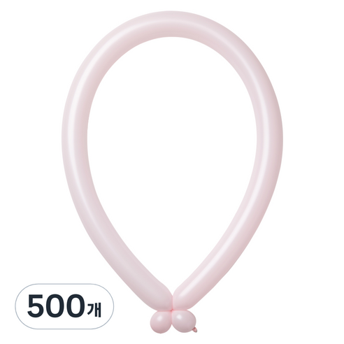 조이벌룬 260 풍선, 마카롱핑크, 500개
