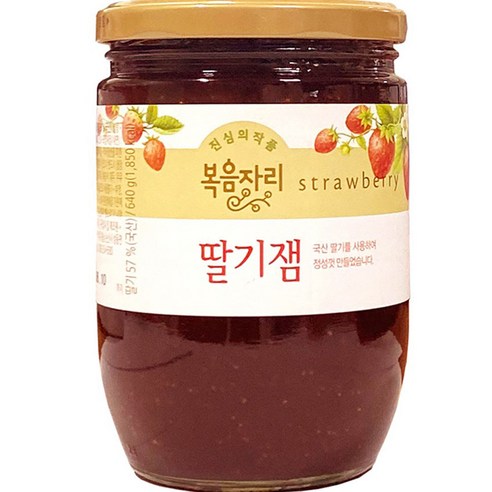 복음자리 딸기잼, 640g, 1개