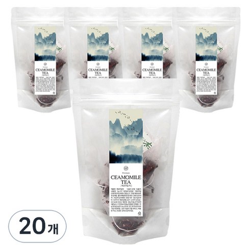 캐모마일차, 1g, 10개입, 20개