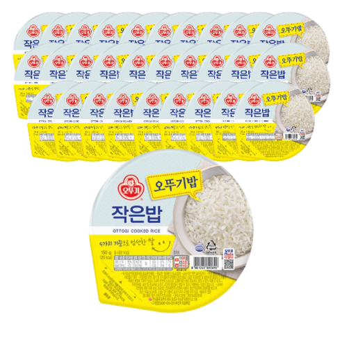   오뚜기 맛있는 작은밥, 150g, 30개