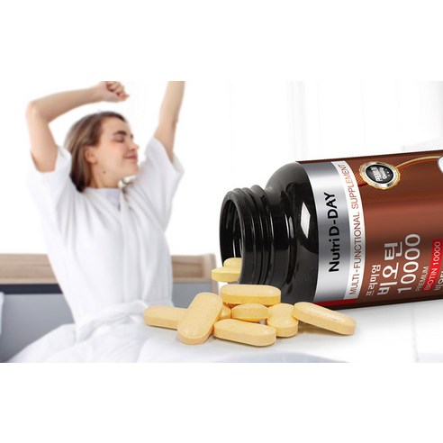 뉴트리디데이 프리미엄 비오틴 10000, 90정, 2개