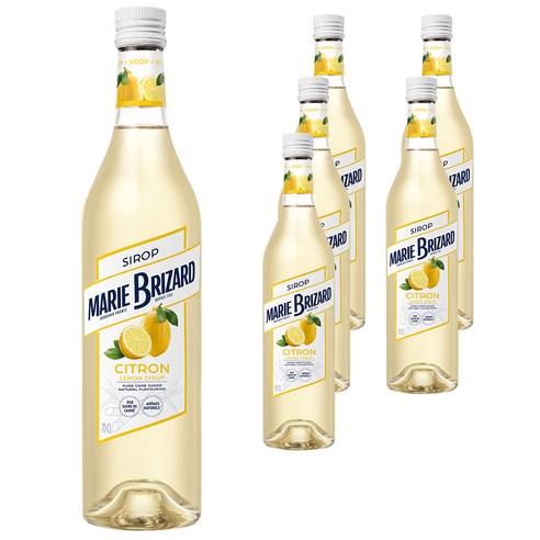 마리브리자드 레몬 시럽, 700ml, 6개