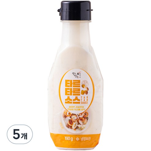 잘식비 타르타르 소스, 190g, 5개