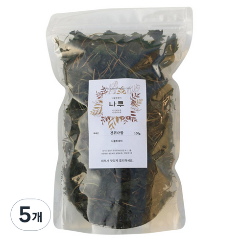 나물투데이 건취나물, 100g, 5개
