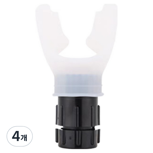 지음앤 복식 폐활량 호흡기 화이트, 4개