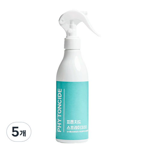 순수니아 피톤치드 스프레이, 300ml, 5개