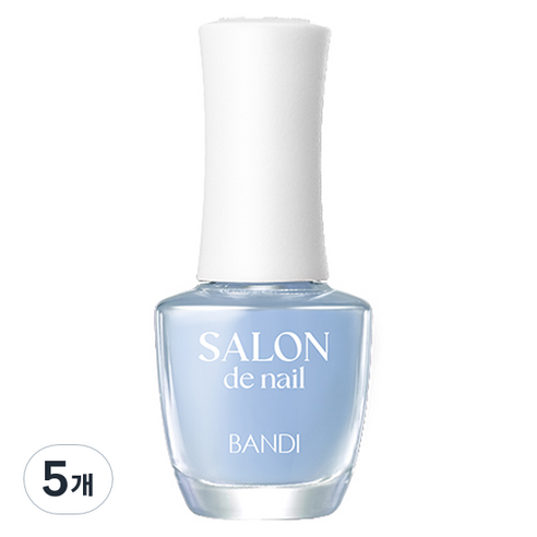 반디BANDI 살롱드 네일, 7ml, SH401 블루크림시럽, 5개