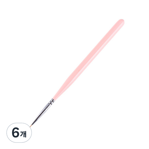 알리다 네일아트 브러쉬, 6개