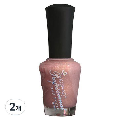 코나드 프로페셔널 레귤러 네일 폴리쉬 15ml, 윈드핑크브라운, 2개
