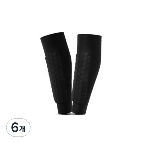 종아리 보호대 블랙, 6개