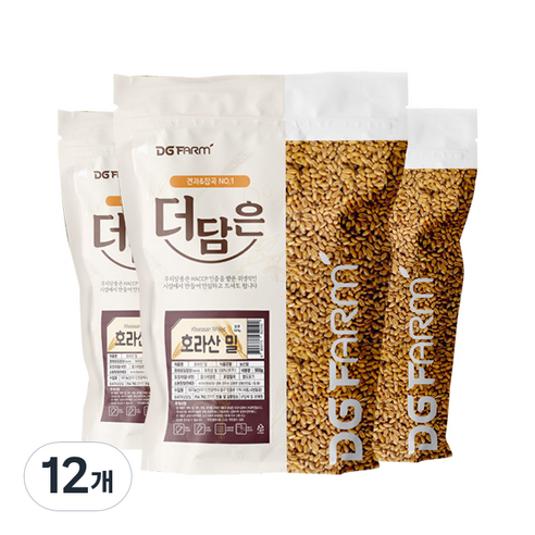 대구농산 더담은 호라산밀, 12개, 500g