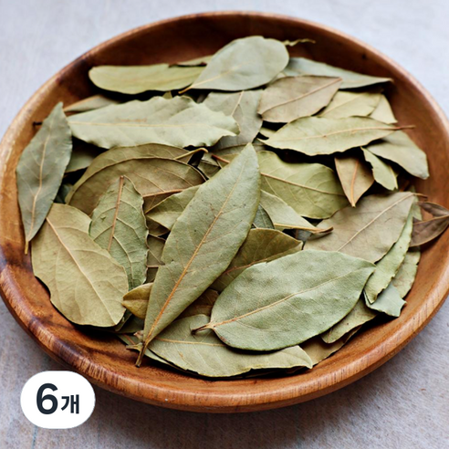 순수다함 월계수잎 한차재료, 50g, 6개