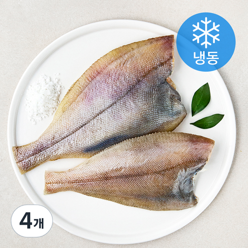 아라찬 국산 손질 가자미 (냉동), 500g, 4개