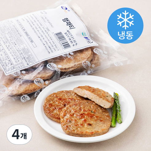 하늘푸드 햄패티 20개입 (냉동), 1.2kg, 4개