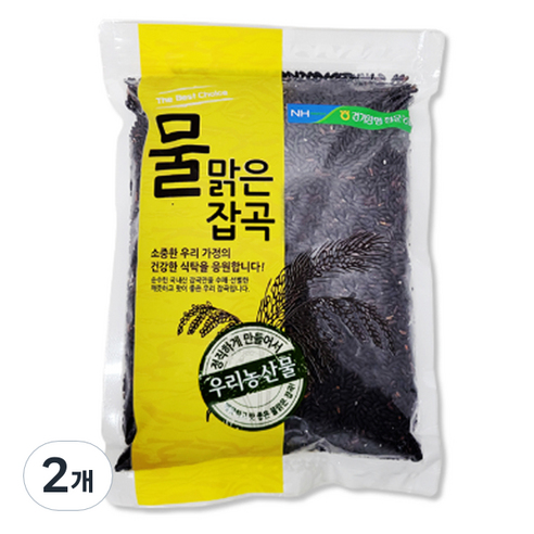 물맑은양평 청운농협 찰흑미, 2개