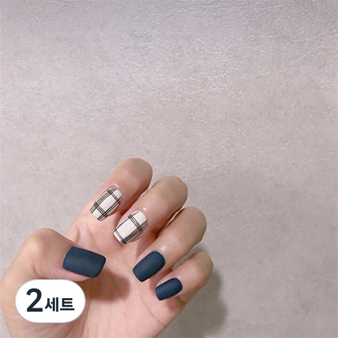 시시럽 네일스티커 세트, YBL-23, 2세트