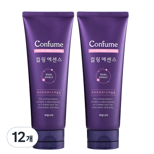 컨퓸 컬링 에센스 헤어에센스, 160g, 12개