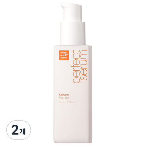 미쟝센 퍼펙트 크림 세럼 헤어에센스, 80ml, 2개