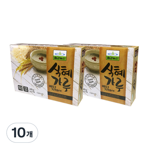 칠갑농산 식혜가루 10p, 240g, 10개