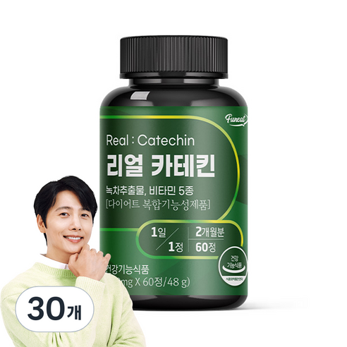 퍼니트 리얼 카테킨 800mg, 60정, 30개