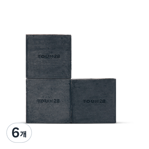 톤28 샴푸바 두피장벽강화 검은콩 S21, 100g, 6개