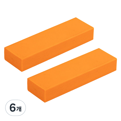 오염 얼룩 제거 지우개, 50g, 6개