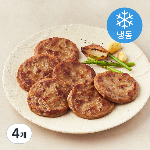 청정원 쇠고기함박 (냉동), 600g, 4개