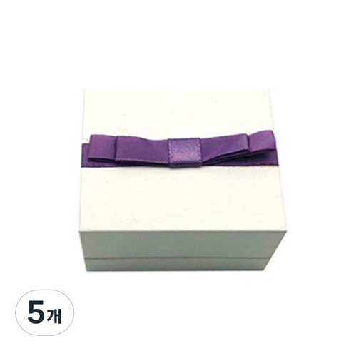 바미샵 포멀 팔찌 케이스, 퍼플, 5개