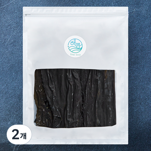 해쁨 청정바다 완도다시마, 2개, 200g