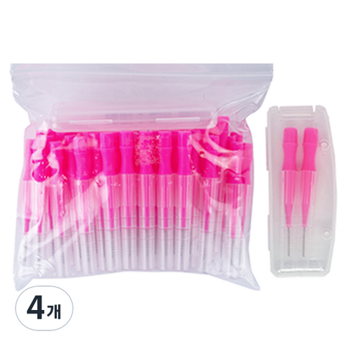 다덴 메디메이트 치간칫솔i형 L 1.5mm 50개입, 4개