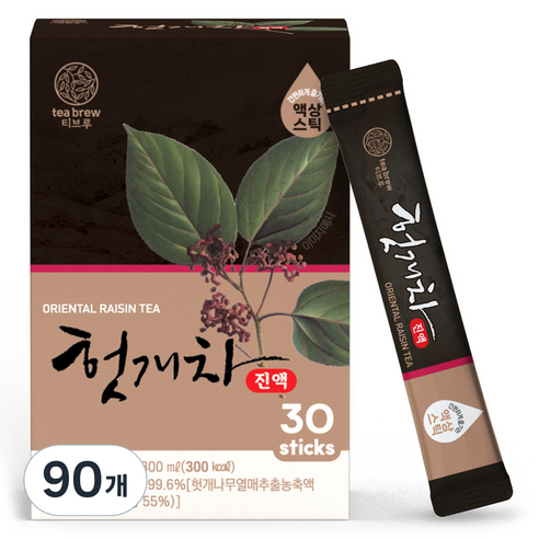 티브루 헛개차 진액, 90개, 10ml