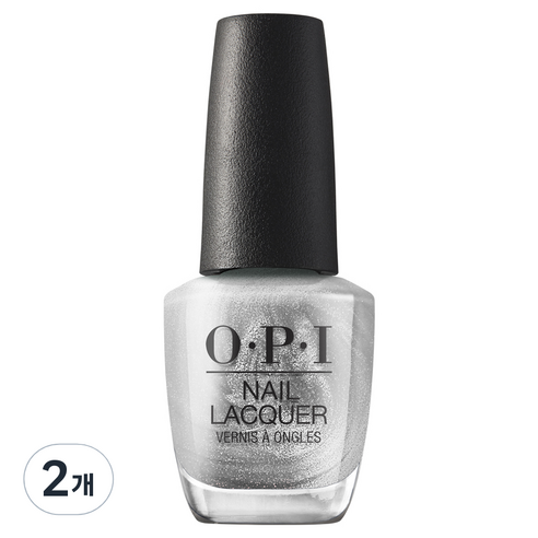오피아이 네일락커 매니큐어 HRP01, HRP01 Go Big or Go Chrome, 2개, 15ml