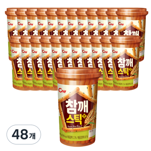 청우식품 참깨스틱, 85g, 48개