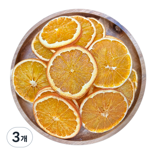 니칩내칩 바삭바삭 잘 말린 건조오렌지, 100g, 3개