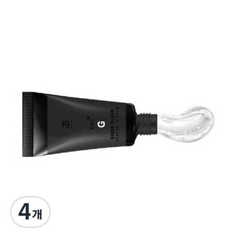 그라시아 진비 컨트롤 가이드젤 클리어, 30g, 4개